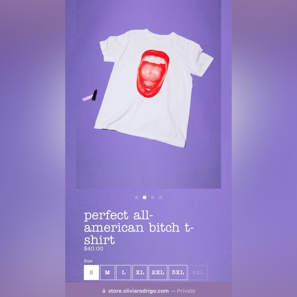 Olivia Rodrigo Tour Shirt